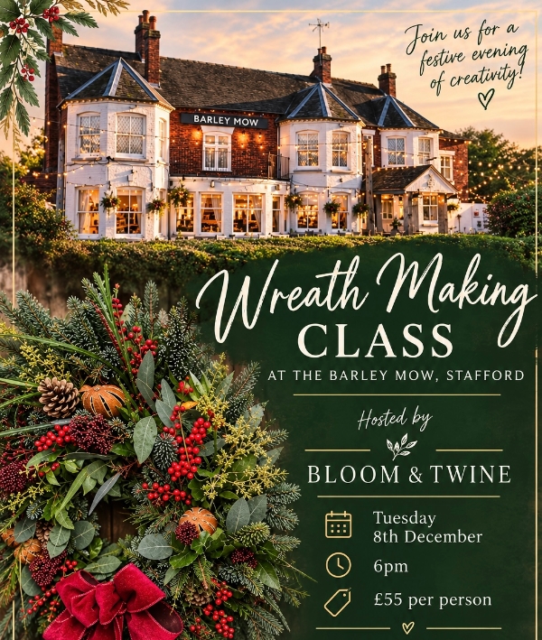 Barley Mow Stafford Wreath Class