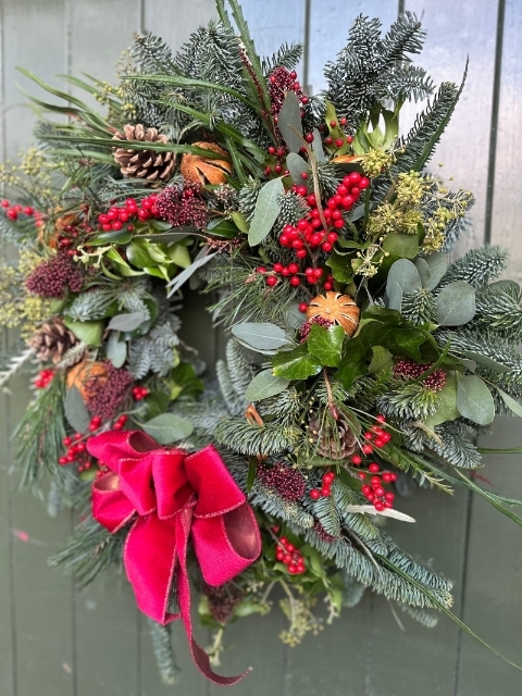 Christmas Wreath Making Workshop    December 1st
