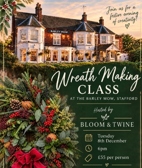 Barley Mow Stafford Wreath Class